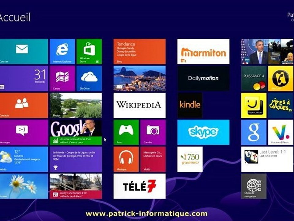 Tuto Windows 8 - Importer Photos Part 2 - Extrait