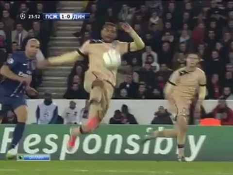 Лига Чемпионов 2012-13. 4 тур. ПСЖ (Франция) - Динамо (Загреб, Хорватия) 1й