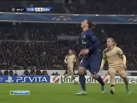 Лига Чемпионов 2012-13. 4 тур. ПСЖ (Франция) - Динамо (Загреб, Хорватия) 2й