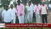 TRS party Personels visited Flood effected areas