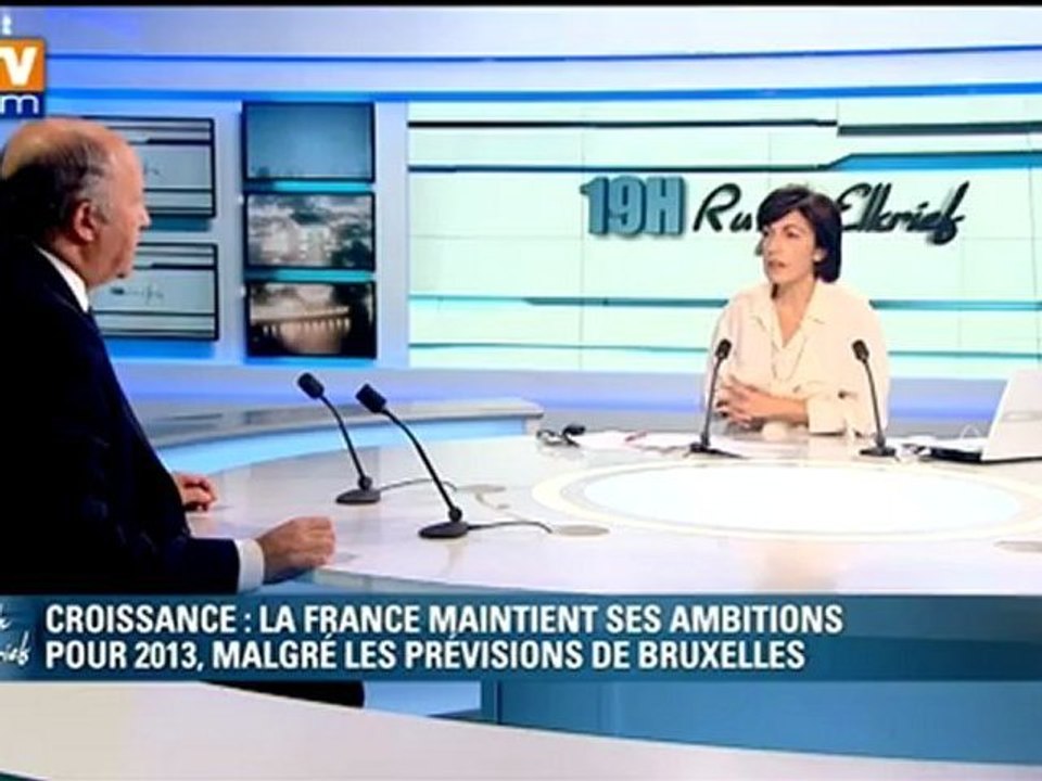 Laurent Fabius : l’invité de Ruth Elkrief