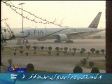 PIA Boeing 777 Hit by a Vehicle at Lahore Airport