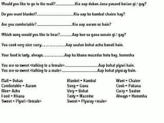 Learn Urdu Or Hindi From English - Statements 2 - Urdu Lesson [Yutube.PK]