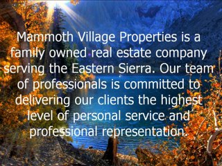 mammoth mountain real estate village (800) 421-7005 