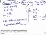 Quimica 1º bachillerato disoluciones ejercicio 4