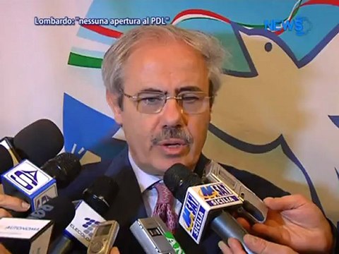 Lombardo: 'Nessuna Apertura Al PDL' - News D1 Television TV