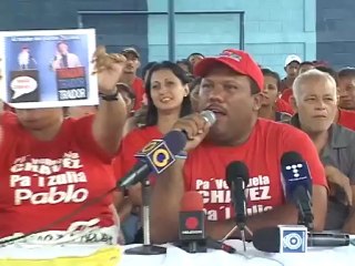 Miembros de Consejos Comunales: "Pa' Venezuela Chávez, pero pal Zulia Pablo"