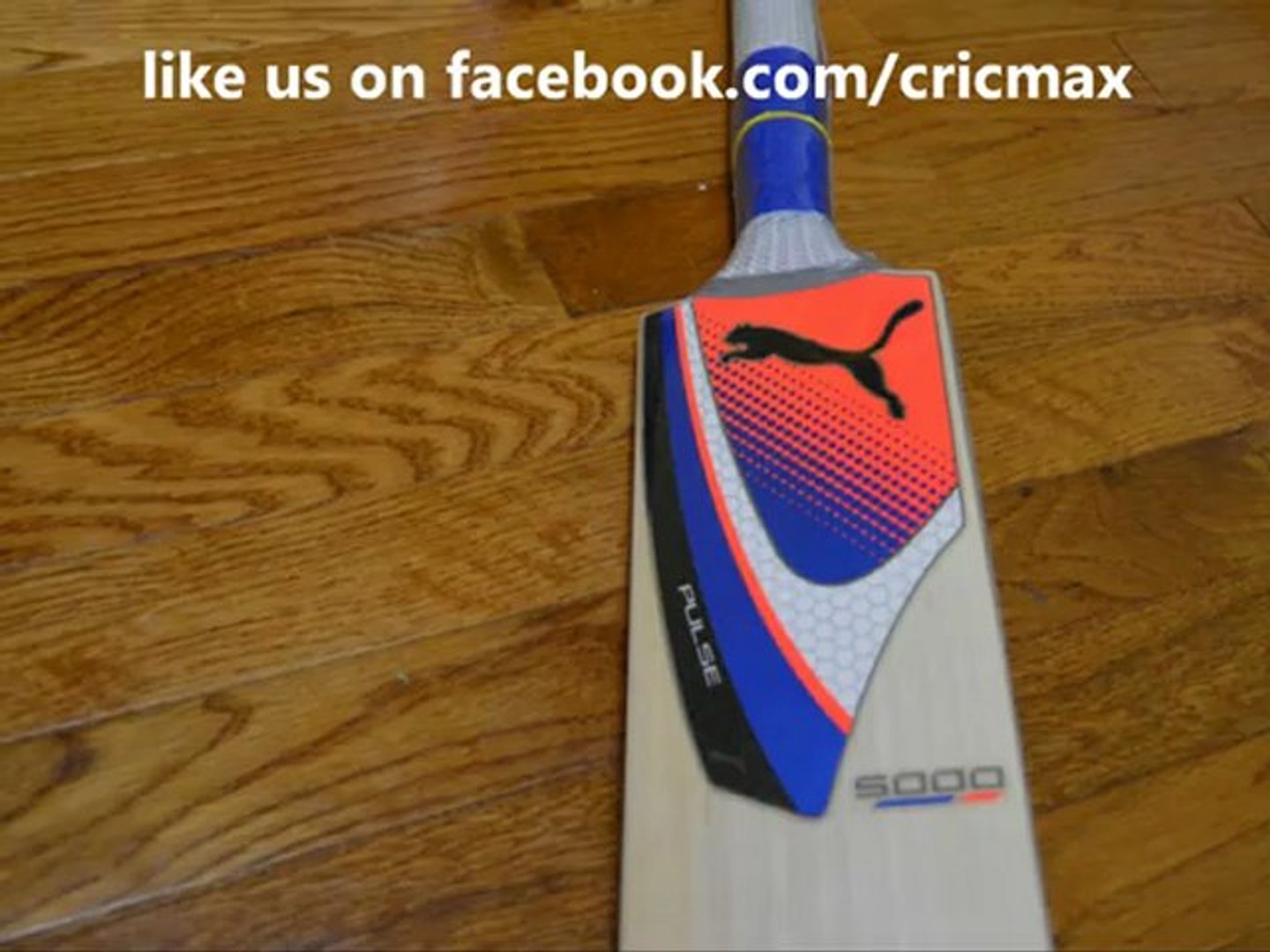 Puma Pulse 5000 Cricket Bat - CricMax (www.cricmax.com) - video Dailymotion
