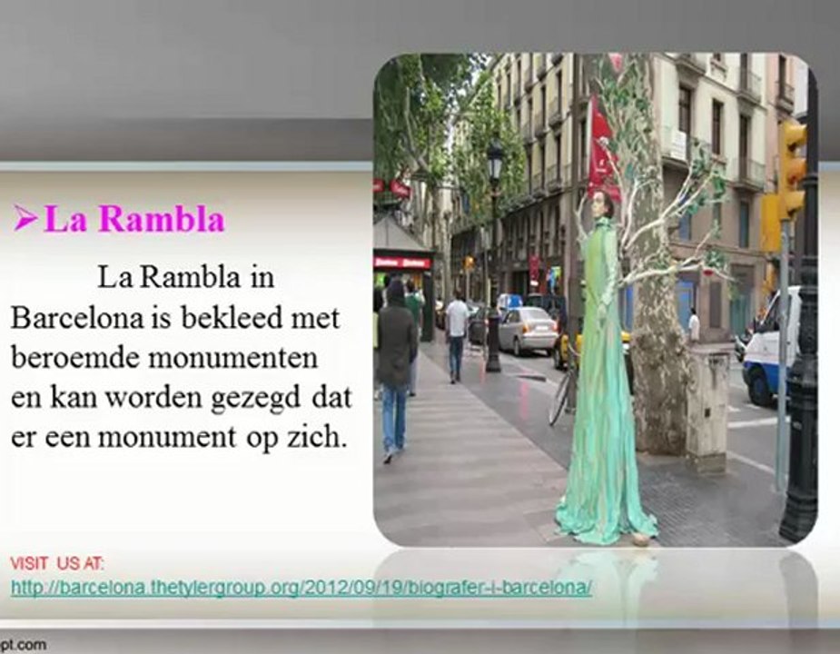 The Tyler Group, BARCELONA MONUMENTEN, The Tyler Group