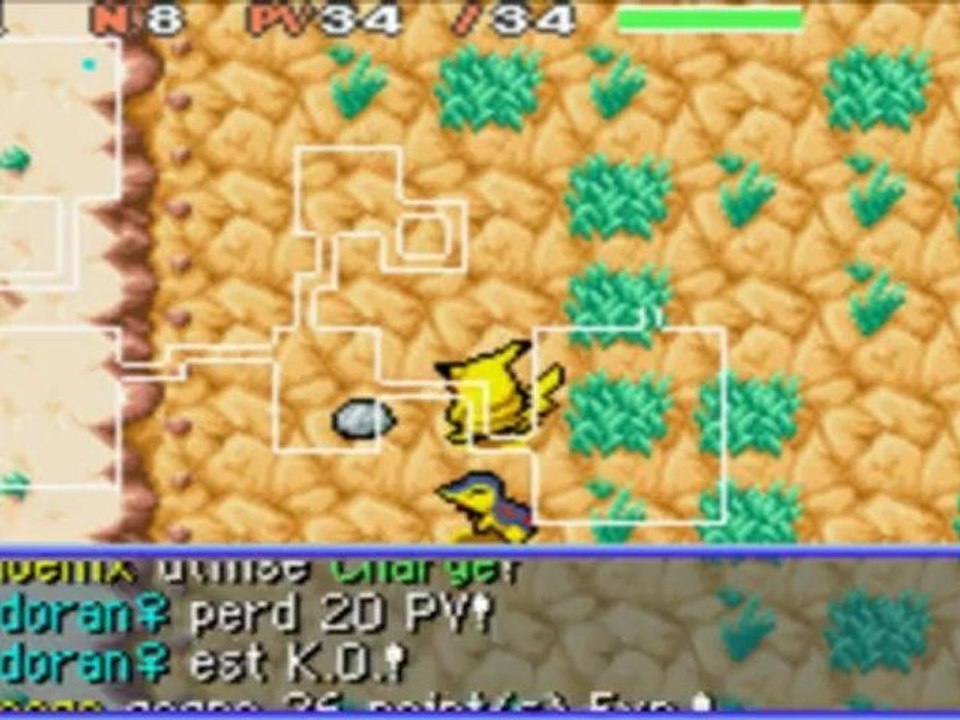 Pokemon Donjon Mystere Equipe de Secours Rouge [01] Pikachuu