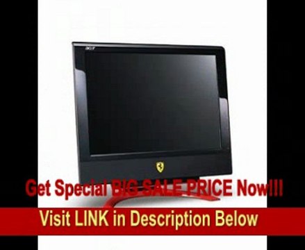 Acer Ferrari F-20 20-inch LCD Monitor REVIEW