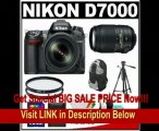 Nikon D7000 16.2 MP Digital SLR Camera & 18-105mm VR DX AF-S Zoom Lens with 55-300mm VR Lens   16GB Card   Filters   Backpack Case   Tripod   Accessory Kit REVIEW