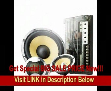 BEST PRICE Focal K2 Power 165 KRX3 6.5-Inch 3-Way Component Speaker Kit