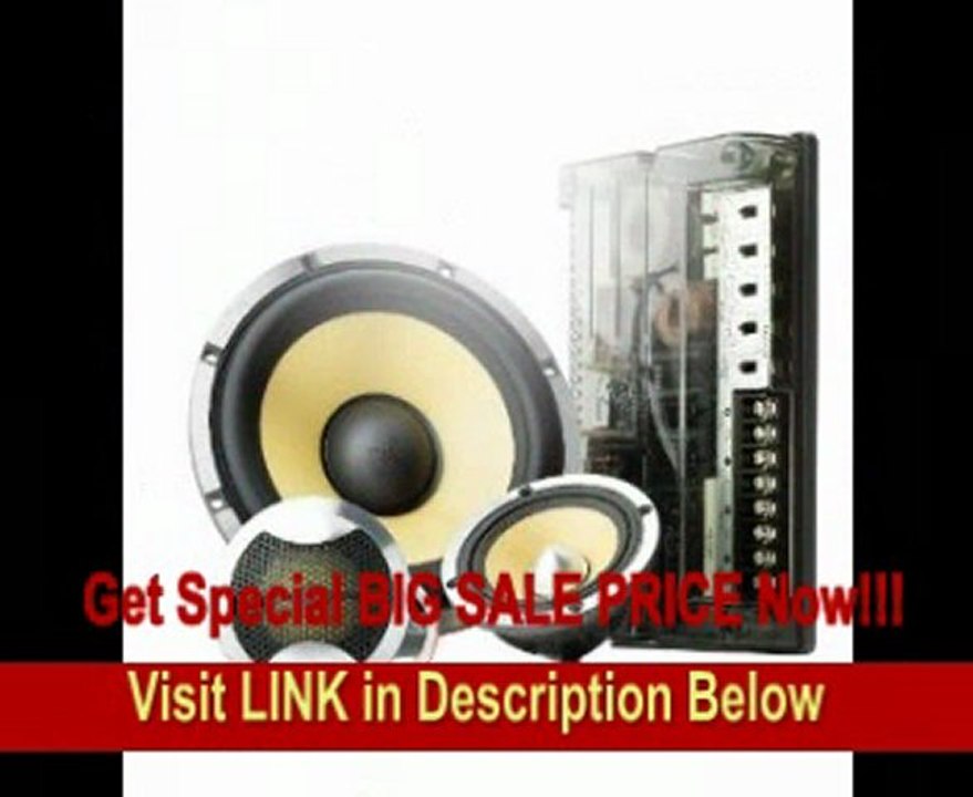 BEST PRICE Focal K2 Power 165 KRX3 6.5-Inch 3-Way Component Speaker Kit