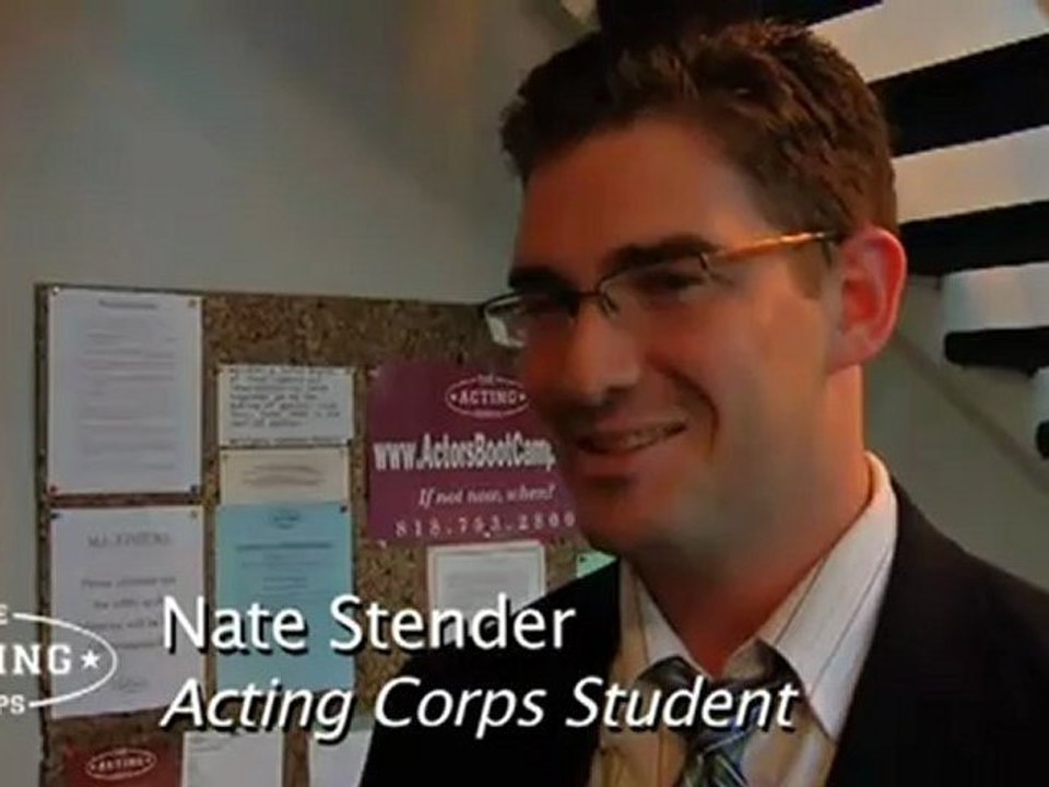 Acting Corps Testimonial - Nate Stender