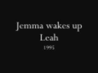 Jemma wakes up Leah