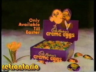 Cadbury Creme Easter Eggs 1987