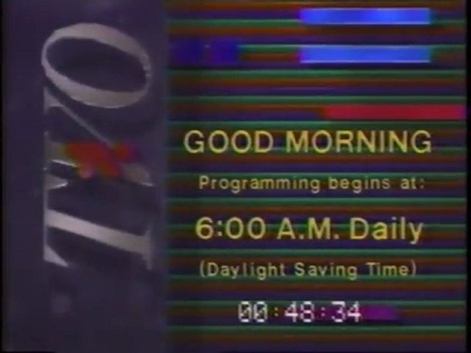 TVOntario sign-off 1991 - video Dailymotion