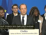 Hollande donne le coup d?envoi des emplois d'avenir