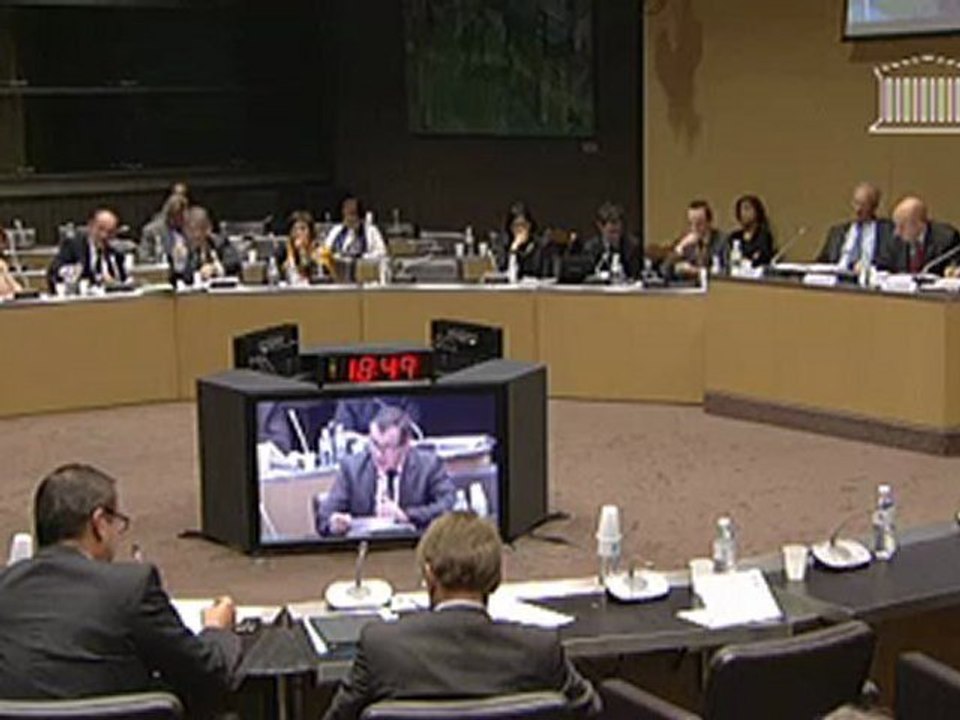 Assemblée nationale - audition de M. Louis Gallois, question de Frédéric Barbier