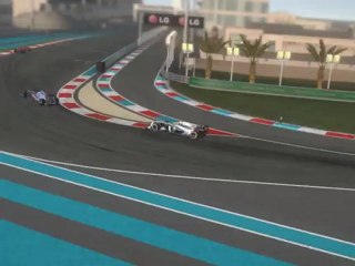 F1 2011 - GP des E.A.U. - Kier vs Hamilton (2)