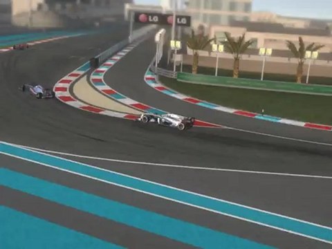 F1 2011 - GP des E.A.U. - Kier vs Hamilton (2)