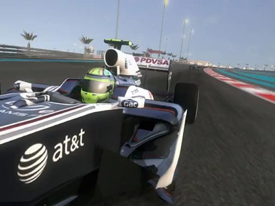 F1 2011 - GP des E.A.U. - EPIC Accrochage Schumacher / Hamilton