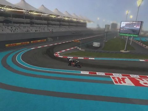 F1 2011 - GP des E.A.U. - Kier vs Webber (1)