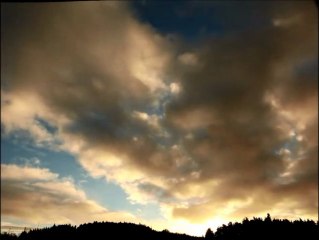 Le lever dun soleil en  time-lapse le 5/11/2012 au Mazet Saint Voy