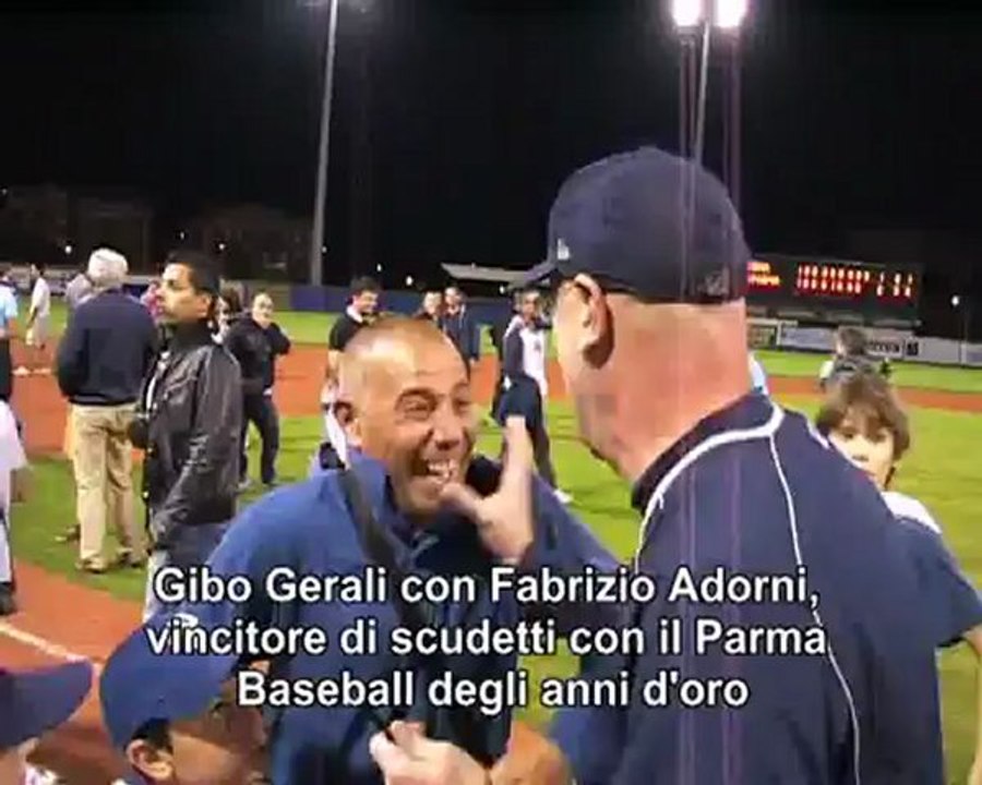 ARCHIVIO 2010 Cariparma Baseball - Vittoria e Festa Finale Scudetto