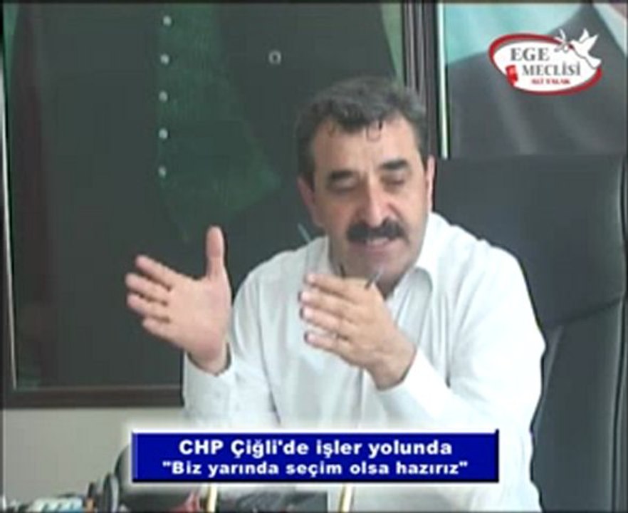 CHP Çiğli İlçe Başkanı Nihat Gültekin röportaj