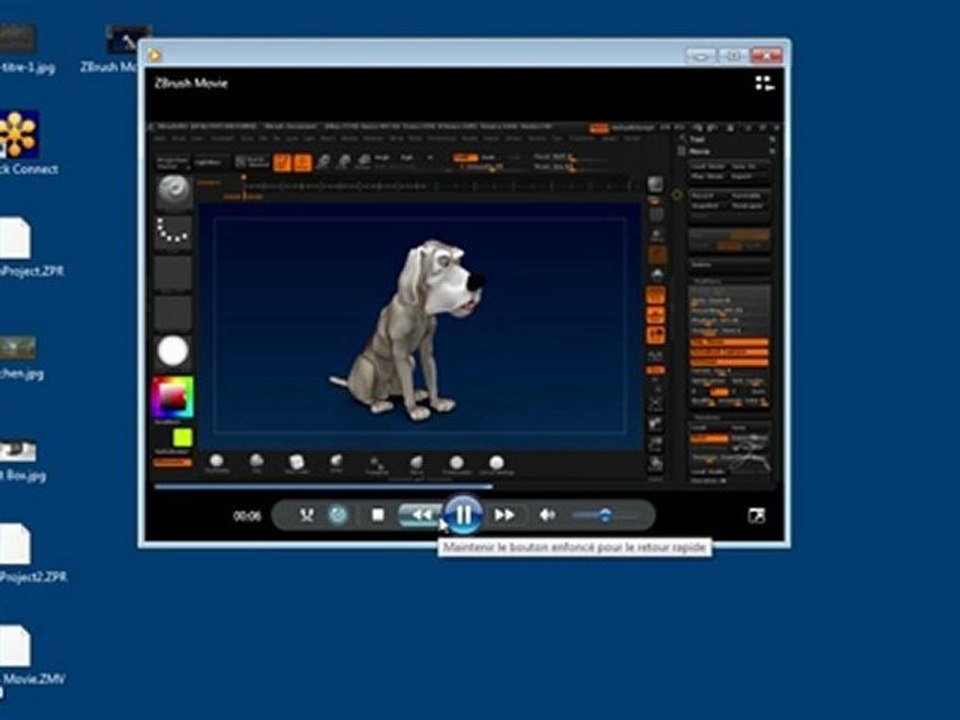 ZBrush : Timeline