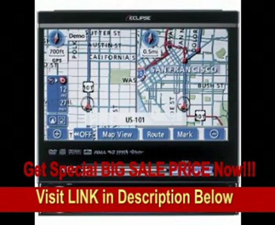 SPECIAL DISCOUNT Eclipse AVN7000 7-Inch HD Navigation System With Dvd/Ms Multi-Source Receiver