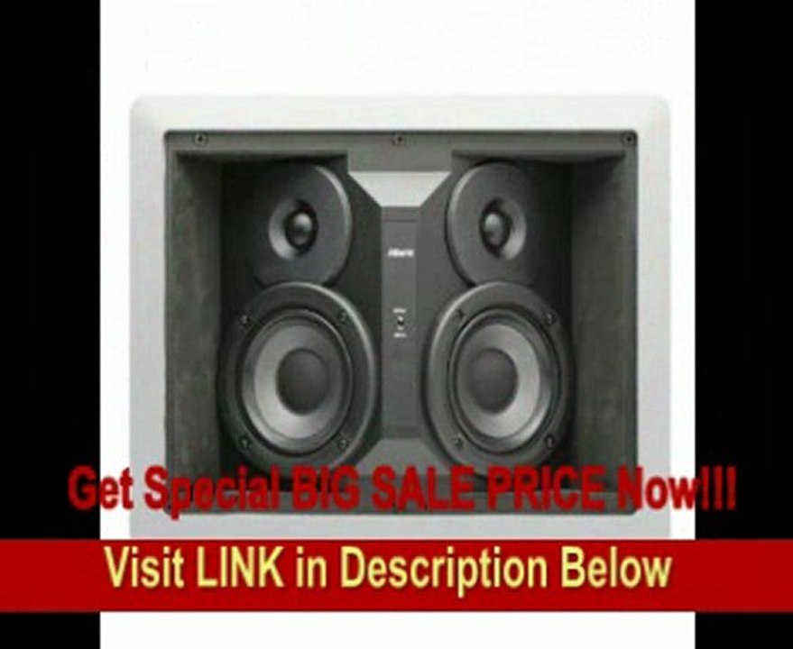 Atlantic Technology IWTS-14SR-P Dipole/Bipole In-Wall Surround Speakers (Pair, White) FOR SALE