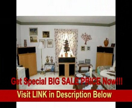 Klipsch Klipschorn Three-Way Speaker System with Klipsch's Legendary Folded Horn Driver (Walnut, Single Speaker) REVIEW