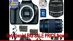 BEST BUY Canon EOS Rebel T3 12.2 MP CMO MP CMOS Digital SLR Camera with EF-S 18-55mm f/3.5-5.6 IS II Zoom Lens & EF 75-300mm f/4-5.6 III Telephoto Zoom Lens + 16GB Deluxe Accessory Kit