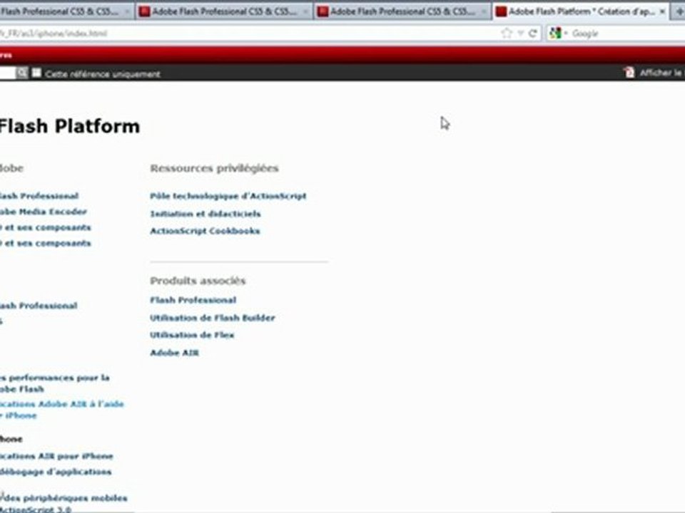 Adobe Flash CS6 : Publication pour iOS