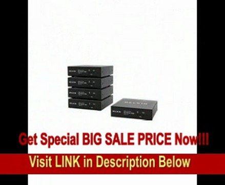 Belkin Wv-hd124-100m Video/audio Extender 1:4 Hdmi-over Cat5e 100m Tx+rx FOR SALE