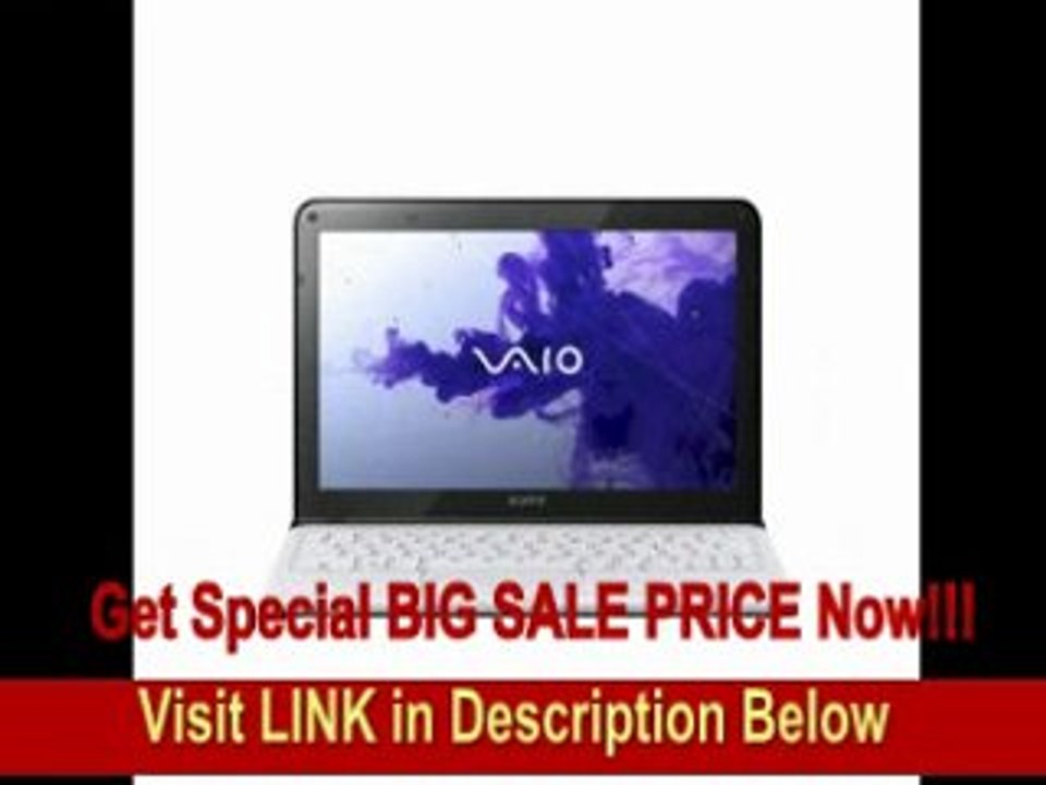 [FOR SALE] Sony VAIO E11 Series SVE11125CXW 11.6-Inch Laptop (White)