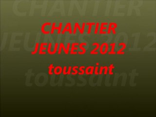 Chantier 2012 espace junior de fontenay-le-comte