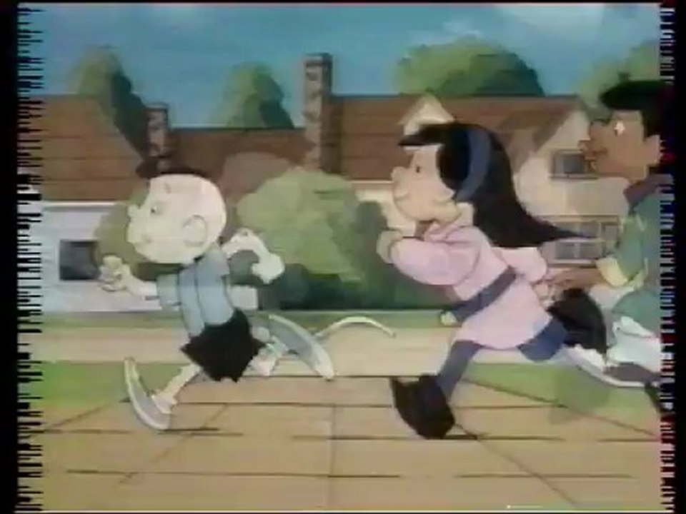 Canal+ 1987 Jingle Cabou Cadin + Générique Denis la Malice