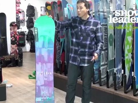 Snowleader présente la board Feather de Burton