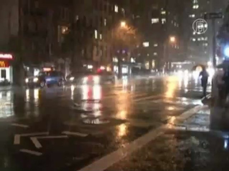 Нью-Йорк без света, в этот раз - из-за снегопадов