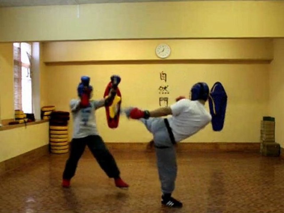 Кунг фу Ушу. Москва. Спарринг.
