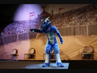 Furnace Dragon fursuit