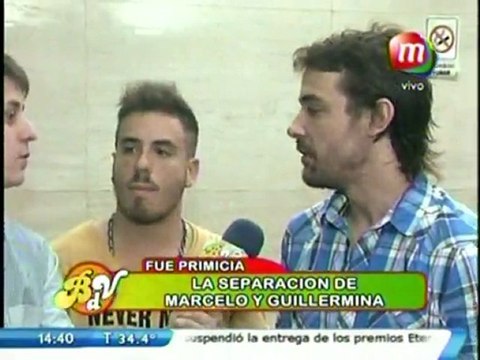 Pedro nota en BDV (sobre separación Tinelli) - 08 de Noviembre