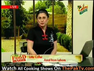 Food Diaries By Masala Tv - 8th November 2012 - Part 1