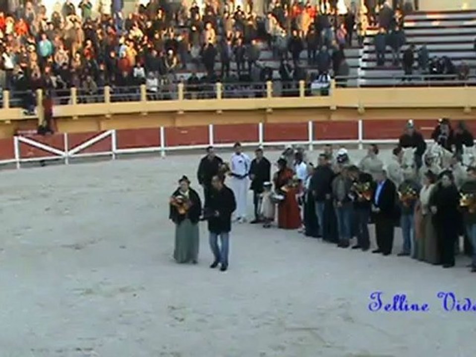 Capelado et remise des prix. Finale des tau aux Stes Maries de la Mer. 7 novembre 2012