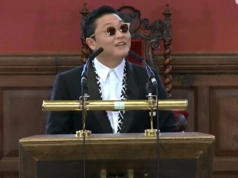 Watch Gangnam Style Rapper Psy Teach Oxford Students His Famous Dance Moves