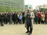 EU staff strike against budget cuts